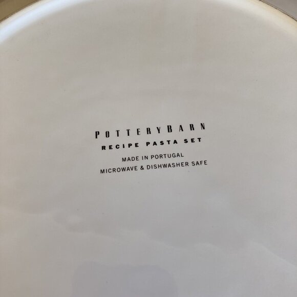 Pier 1 Imports Pasta Recipe Serving Bowl 13 in Made In Portugal READ DESCRIPTION - Picture 12 of 13